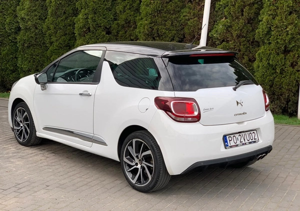 Citroen DS3 cena 29999 przebieg: 131000, rok produkcji 2015 z Poznań małe 121